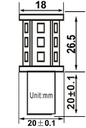 Ba15D-BT18-WW